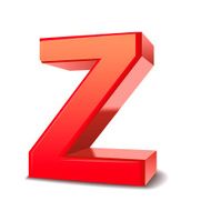 3d letter Z