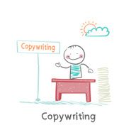 copywriter in the workplace