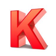 3d letter K