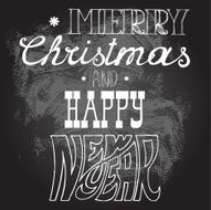 Merry Christmas And Happy New Year N21