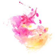 Abstract hand drawn watercolor background N23