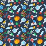 seamless pattrn science N7