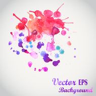 Abstract hand drawn watercolor background N24