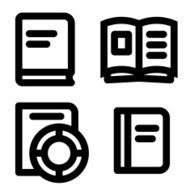 Book Icon Set N5