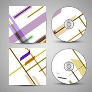 Vector cd cover set for your design N105