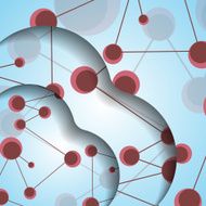 Dna colorful illustration N197