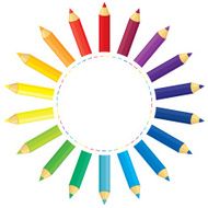 Pencils sun