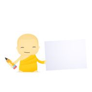 Cartoon Monk N13