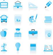 school and education icons N768