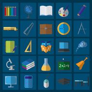 Set education icons N10