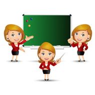 People Set - Education Teacher teaching N2