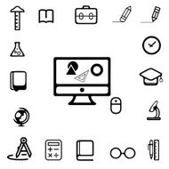 Education icons N267