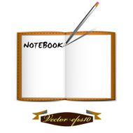 vector of notebook