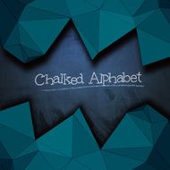 Multicolored mosaic background