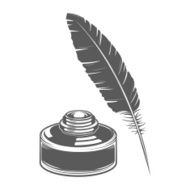 Feather Pen And Ink N3