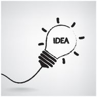 Creative light bulb idea concept N5