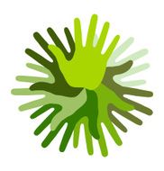 Green Hand Print icon N2