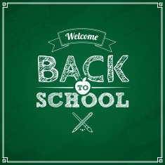 Grunge back to school background N2
