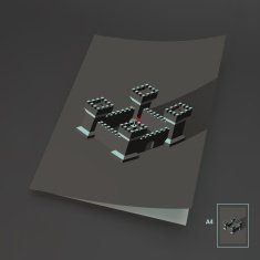 A4 Business Blank Leader concept Tower N2