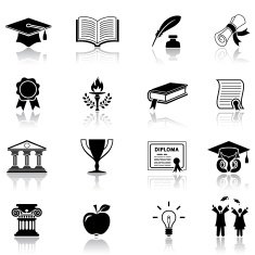 Education Icon Set N68