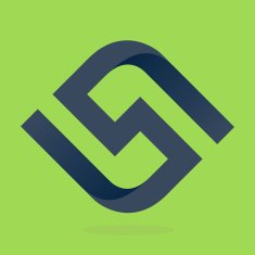 S letter line logo N22