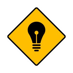 Vector lamp icon and sign Illustration EPS10 N9