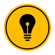 Vector lamp icon and sign Illustration EPS10 N10