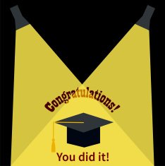 Greeting Card With Congratulations Graduate N4