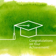 Greeting Card With Congratulations Graduate N7