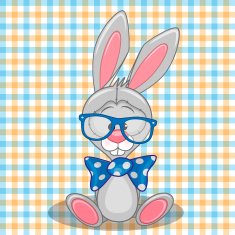 Hipster Bunny