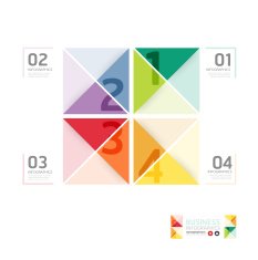 Abstract infographic Design Minimal style template