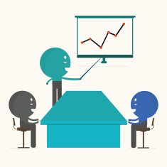 meeting business concept vector illustration