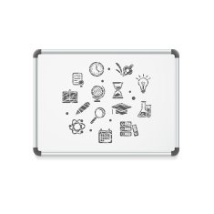 Vector whiteboard concept icon