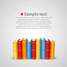 Stack of books Vector