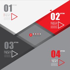 Modern infographic template for business design N23
