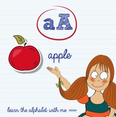 alphabet worksheet of the letter a N2