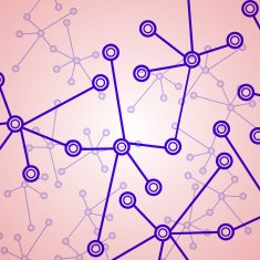 Molecule background colorful illustration N15