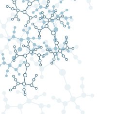 Molecule background colorful illustration N19