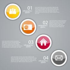 Infographic business template vector illustration N184