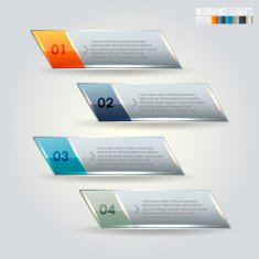Modern infographics template N26