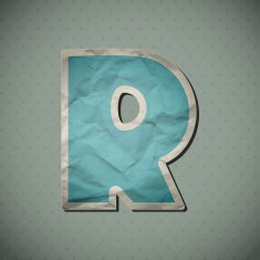 Paper alphabet N38
