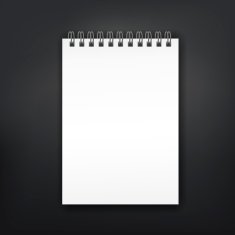 blank note book N13