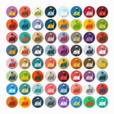 Flat design student N6