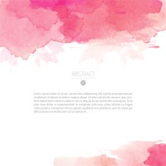 Vector watercolor template N157