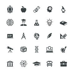 Education Icon Set N72