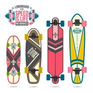 Set of prints on longboard N4