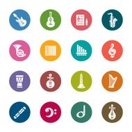Music Color Icons