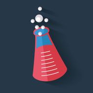Science symbol clean vector