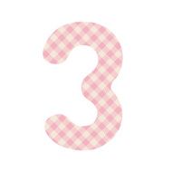 Pink squares pattern number three