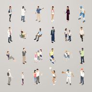Students - Flat Icons Illustration N2